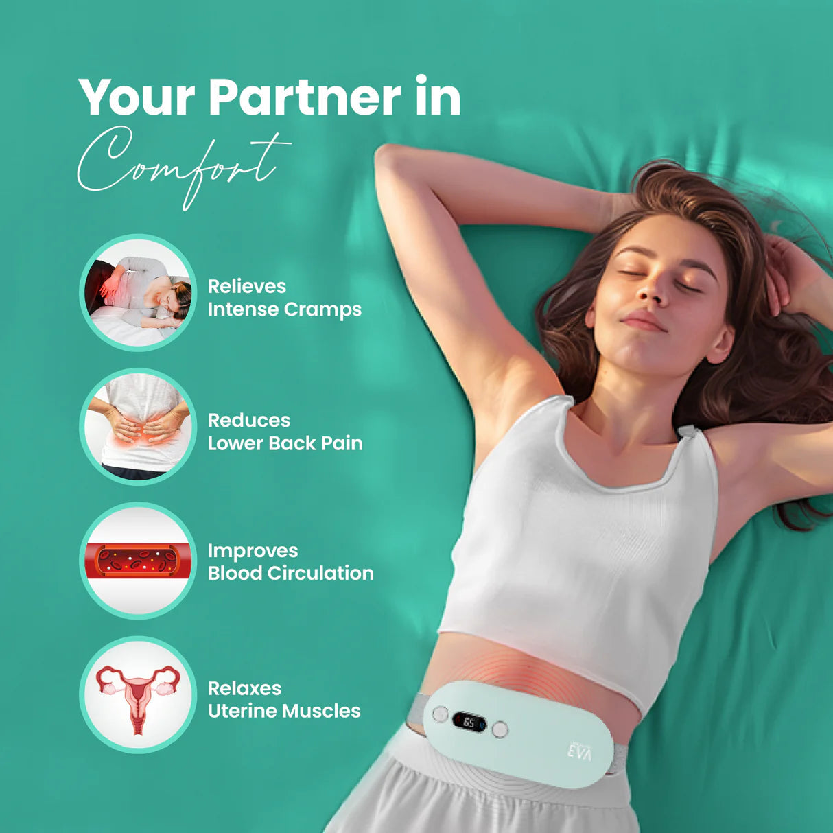 Electric Menstrual Heating Pad City Store